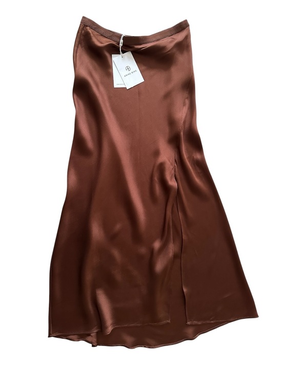 Anine Bing Dresses & Skirts - Anine Bing Dolly Slip Skirt Midi Brown